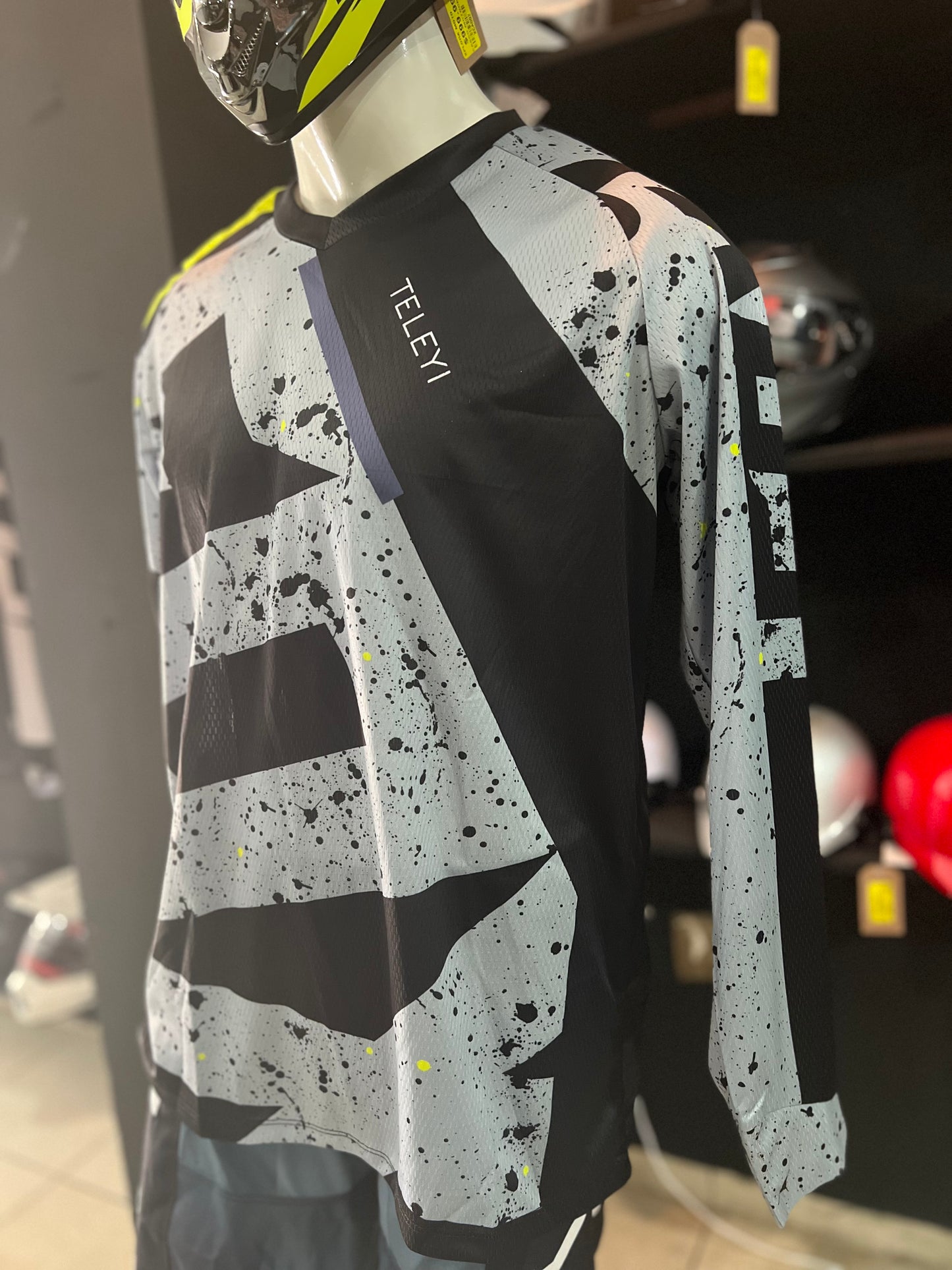 JERSEY FOX TELEYI AVENTURA NEGRO-AMARILO