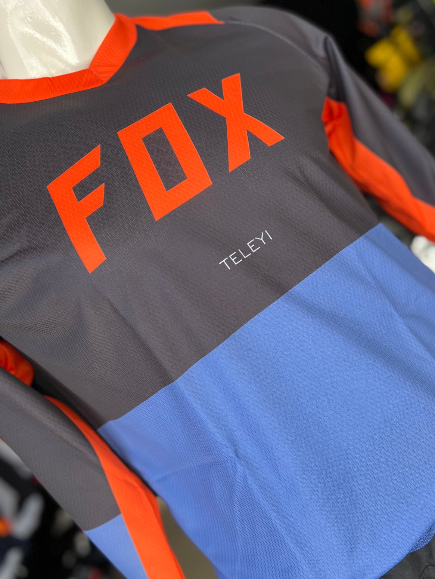 JERSEY FOX TELEYI RIDER AZUL-NARANJA