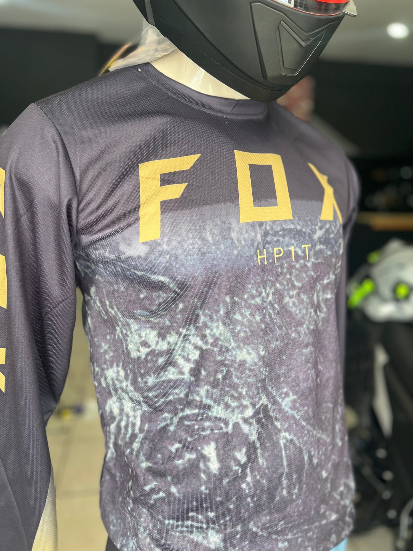 JERSEY FOX HPIT LEGION NEGRO-DORADO