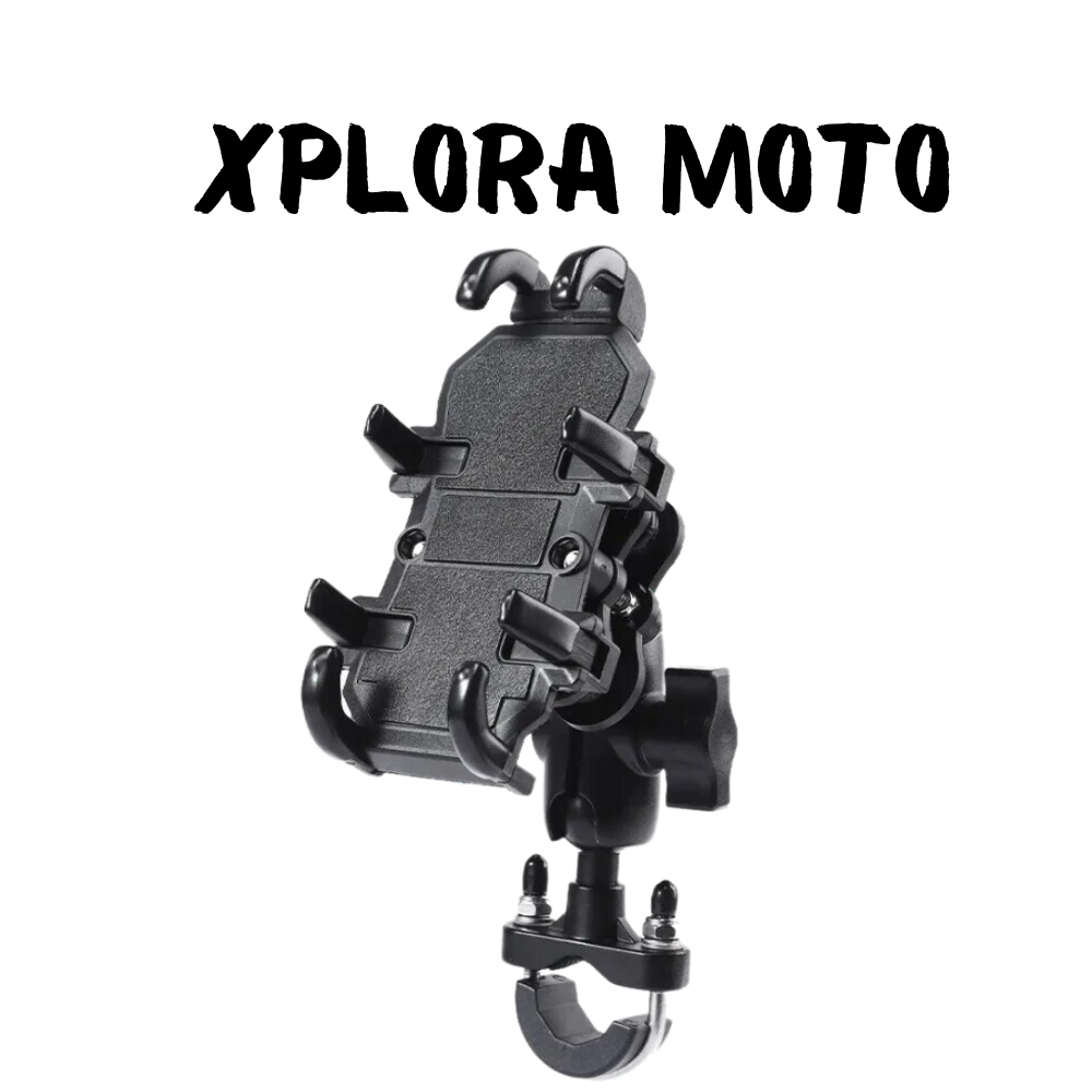 SOPORTE UNIVERSAL DE TELÉFONO MÓVIL PARA MOTOCICLETA USO RUDO